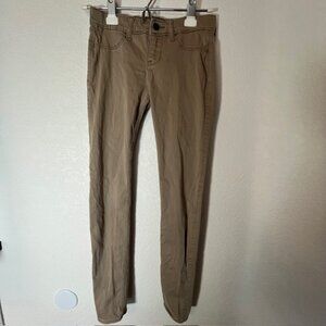 Abercrombie Kids Khaki Tan Straight Leg Pants- Size 16